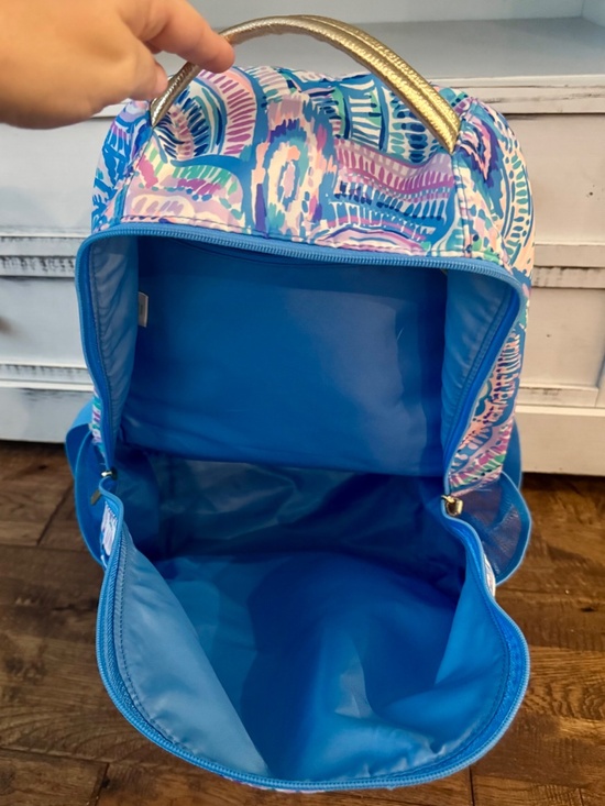 Lilly Pulitzer Bahia Backpack Happy As A Clam Bag main image 4